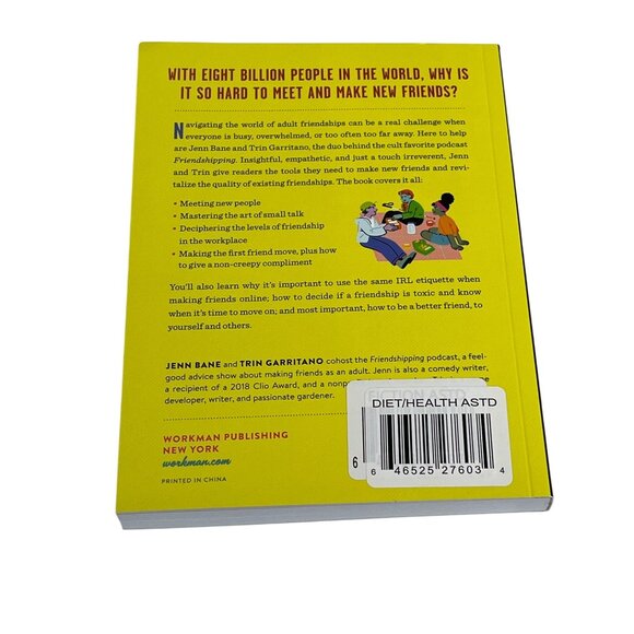 Friendshipping by Jenn Bane & Trin Garritano | Self Help Friendship Book - Picture 5 of 5